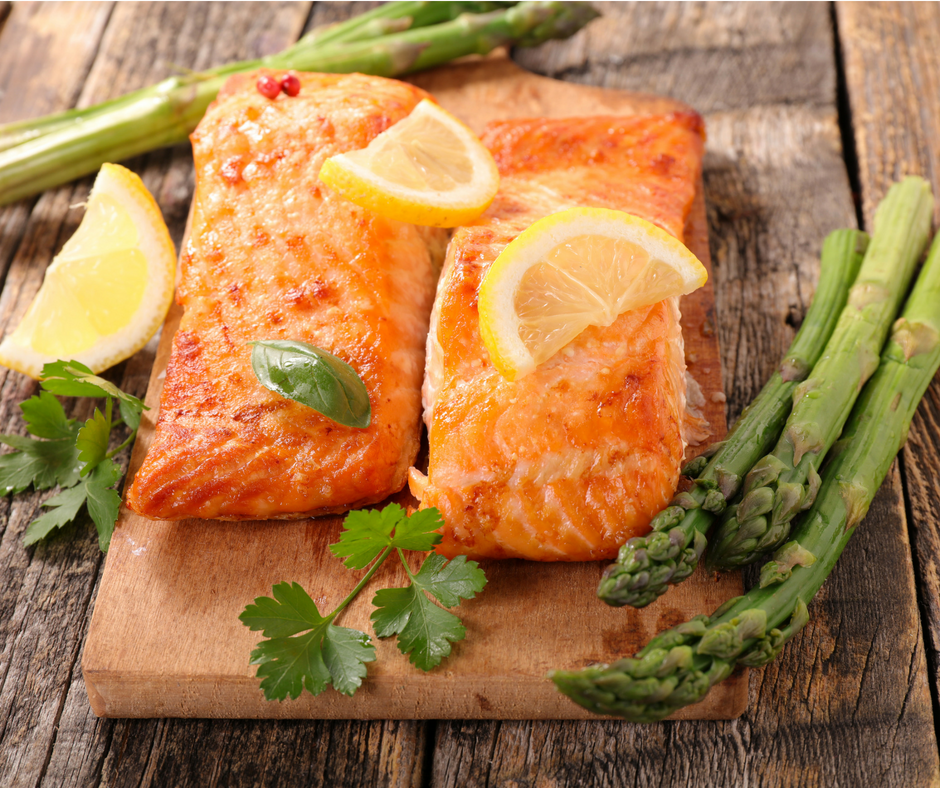 What I Cooked Last Week - Salmon w/ Asparagus