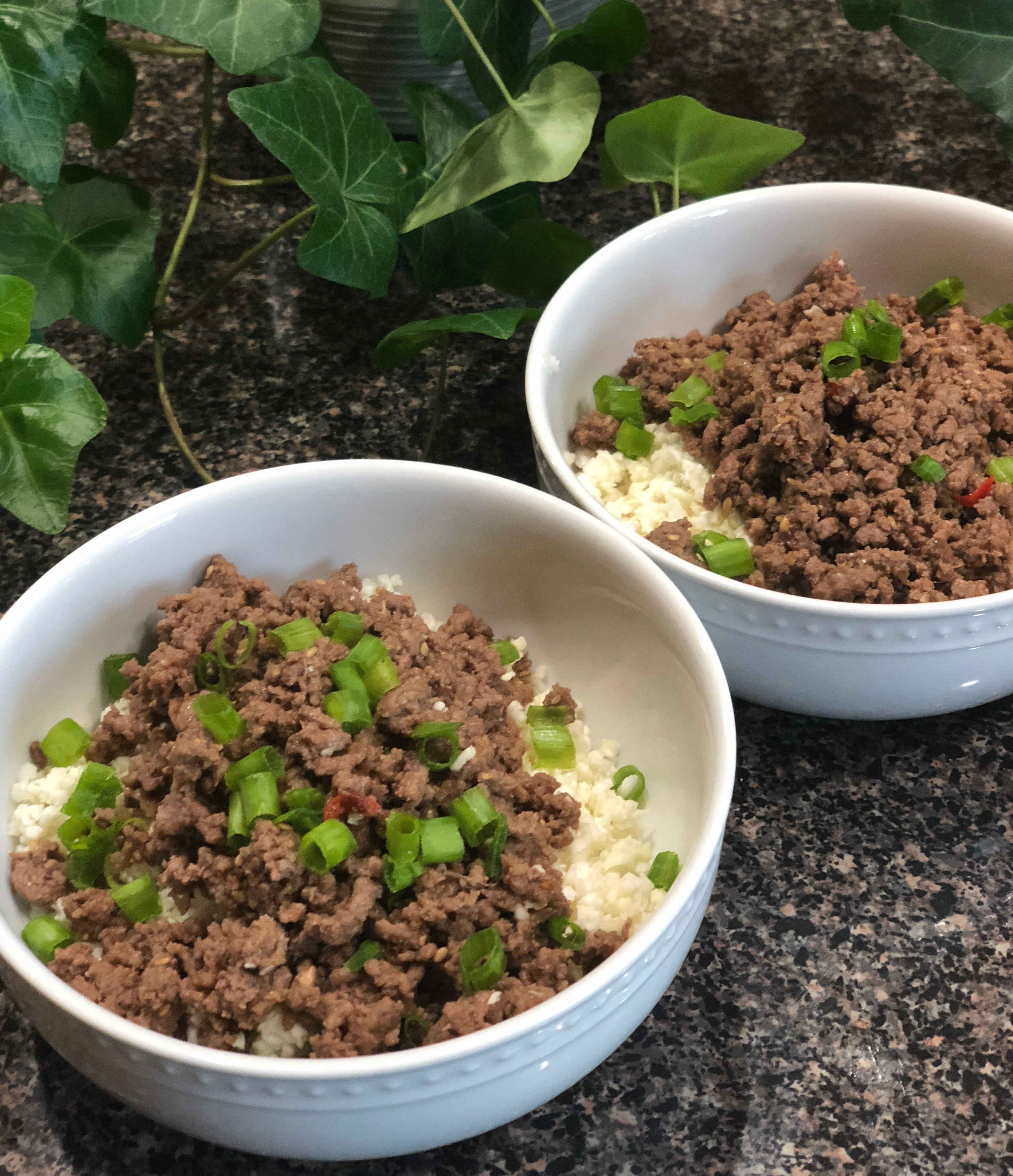What I Cooked Last Week - Korean Beef w/ Cauliflower Rice