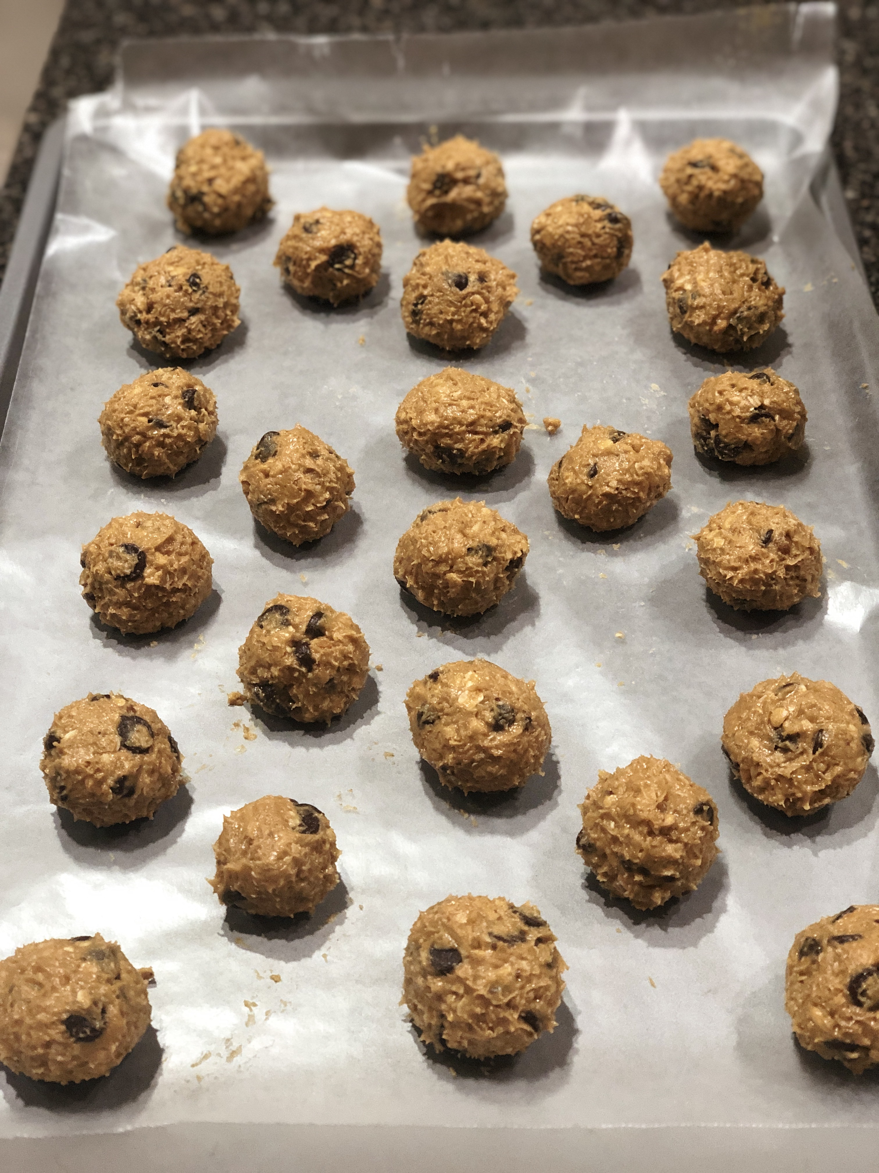 Life on the Simple Side - No Bake Chocolate Peanut Butter Oat Balls from Tasty